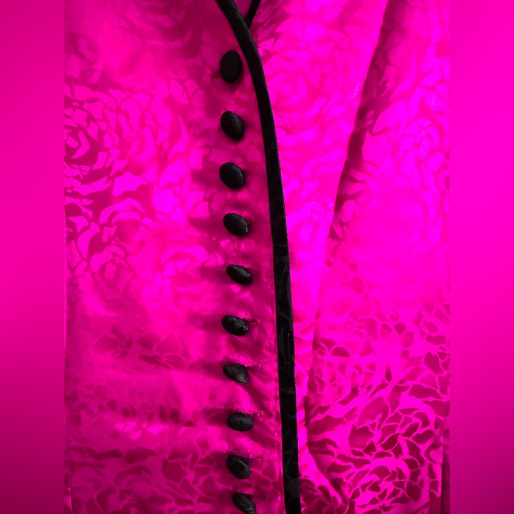 Pink Silk Jacket - Picture 3 of 5